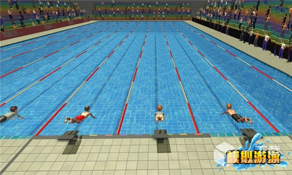 模拟游泳